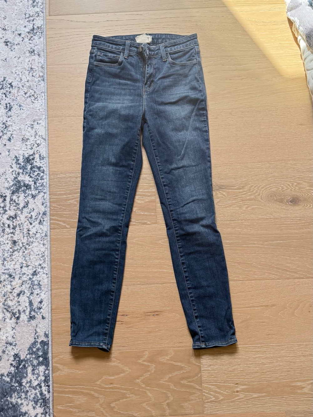 L'AGENCE MARGOT SKINNY HIGHRISE DARK VINTAGE 24
